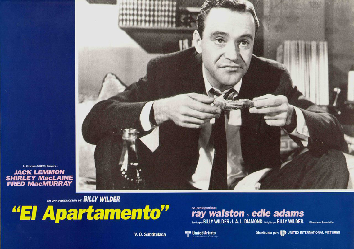 Lobby Cards: The Apartment (United International Pictures, 1980s, Spain) Lobby Cards: The Apartment (United International Pictures, 1980s, Spain)